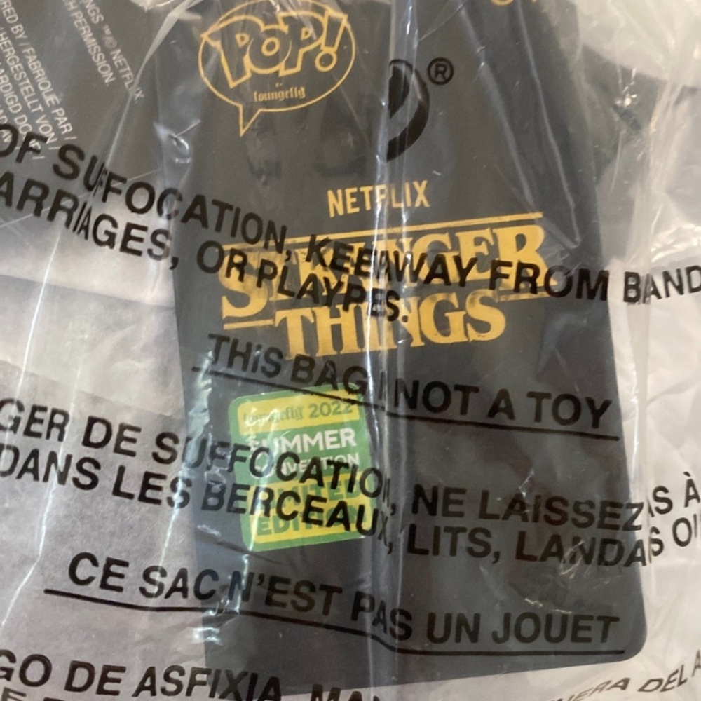 Stranger Things Season 4 Demogorgan Funko Backpack Loungefly Set SDCC 2022 - Picture 10 of 11